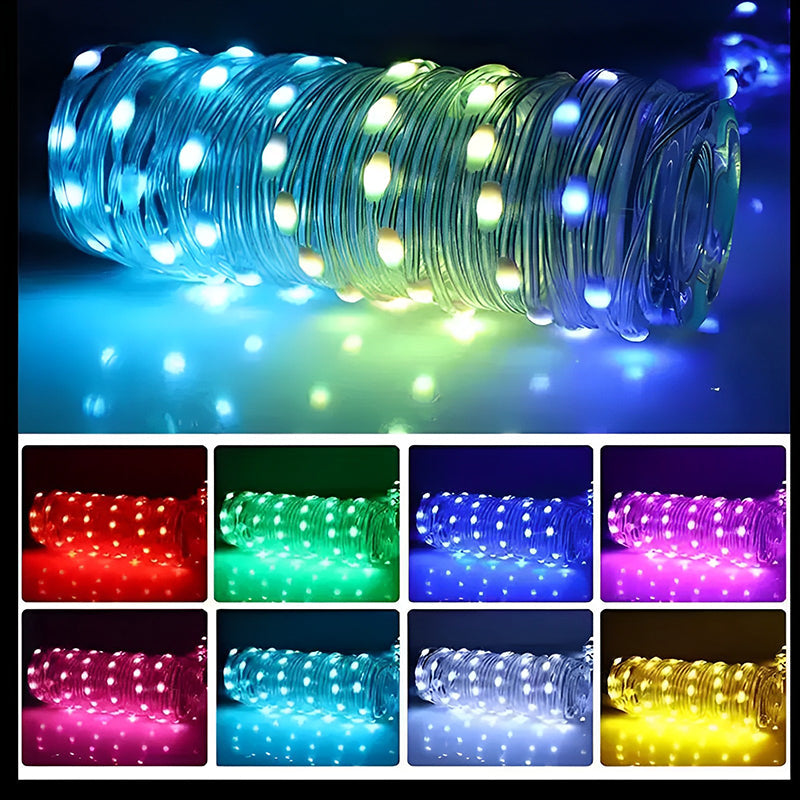 StringLight – Colorful LED fairy lights with remote control and music mode