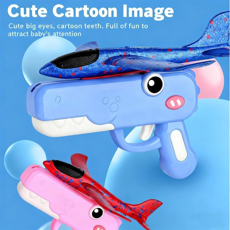 DinoBlaster – Dinosaur Airplane Launcher for Kids