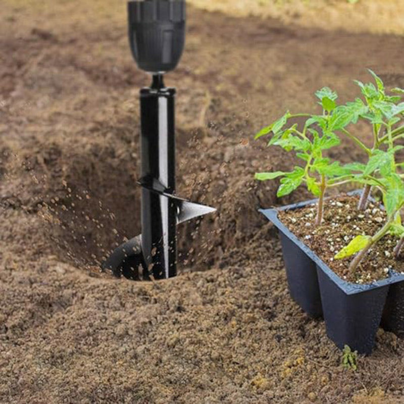 GardenAuger – Drill attachment for planting holes, garden auger