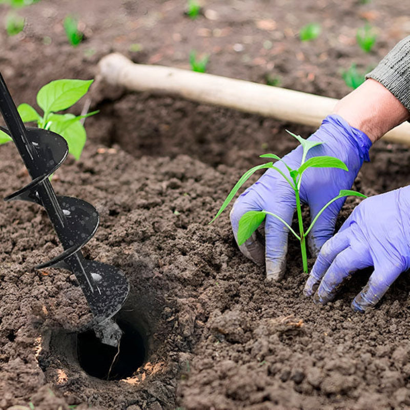 GardenAuger – Drill attachment for planting holes, garden auger