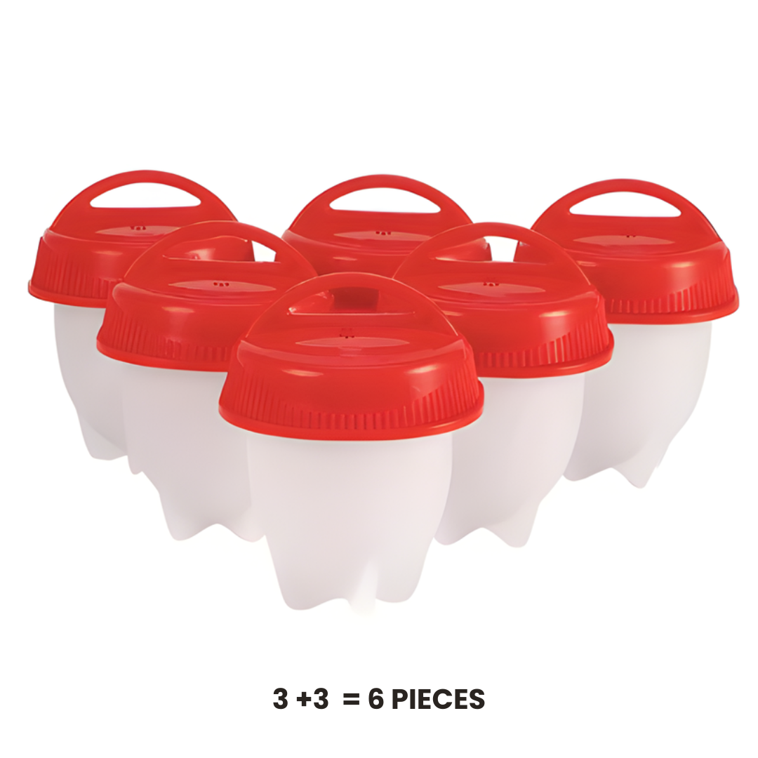 Silicone Egg Poacher Set Reusable
