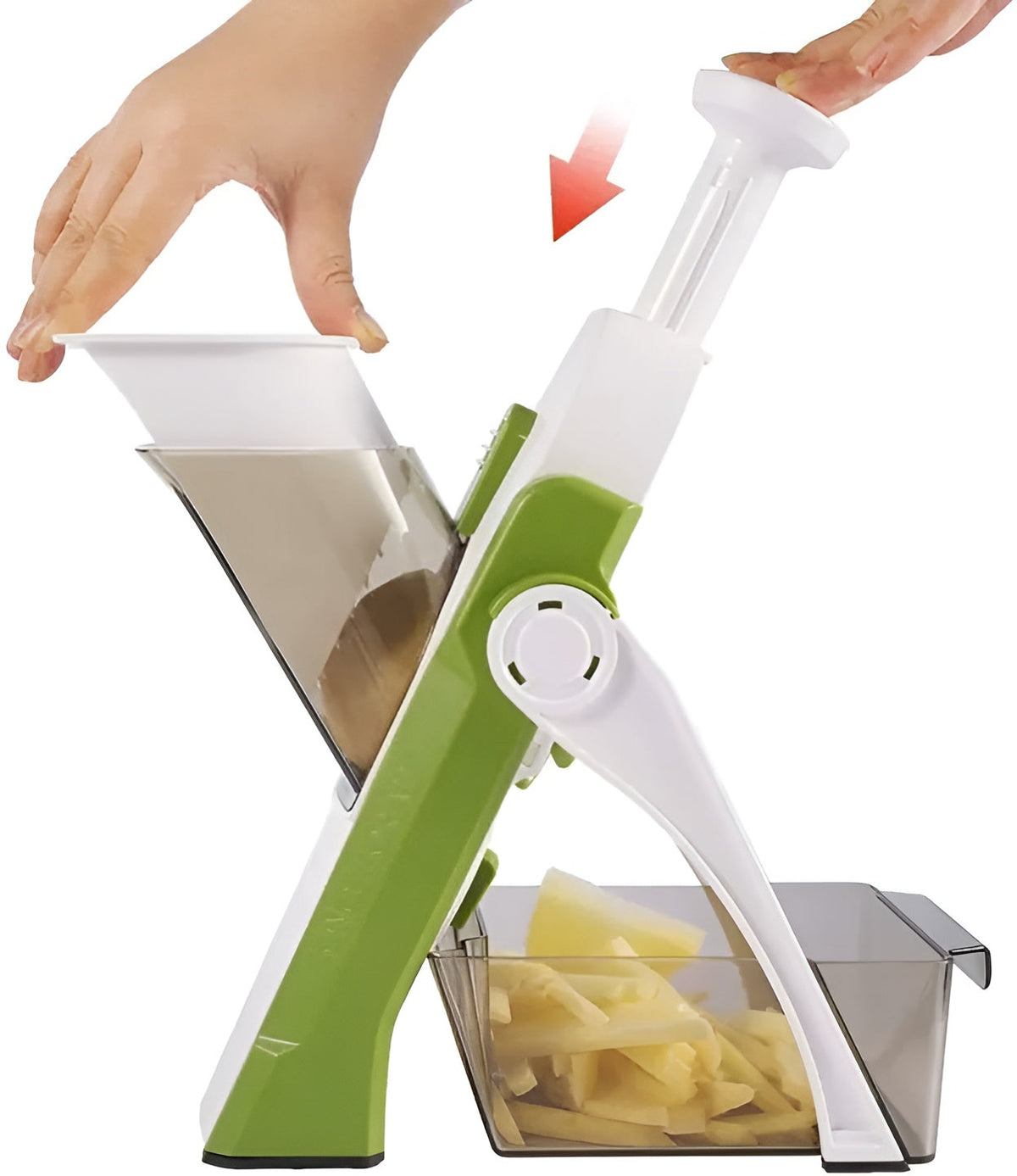 VeggieSlicer Multifunctional Vegetable Slicer, Stainless Steel Blades