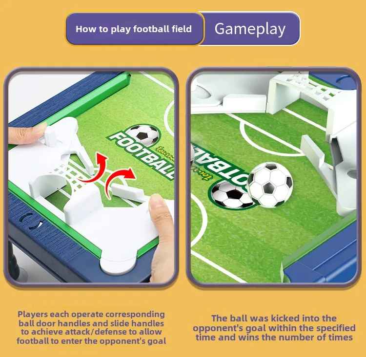 MiniArena 6-in-1 Portable Mini Game Table for Families