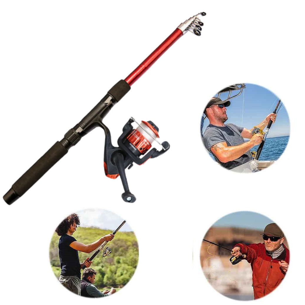 Telescopic fishing rod – Compact travel rod