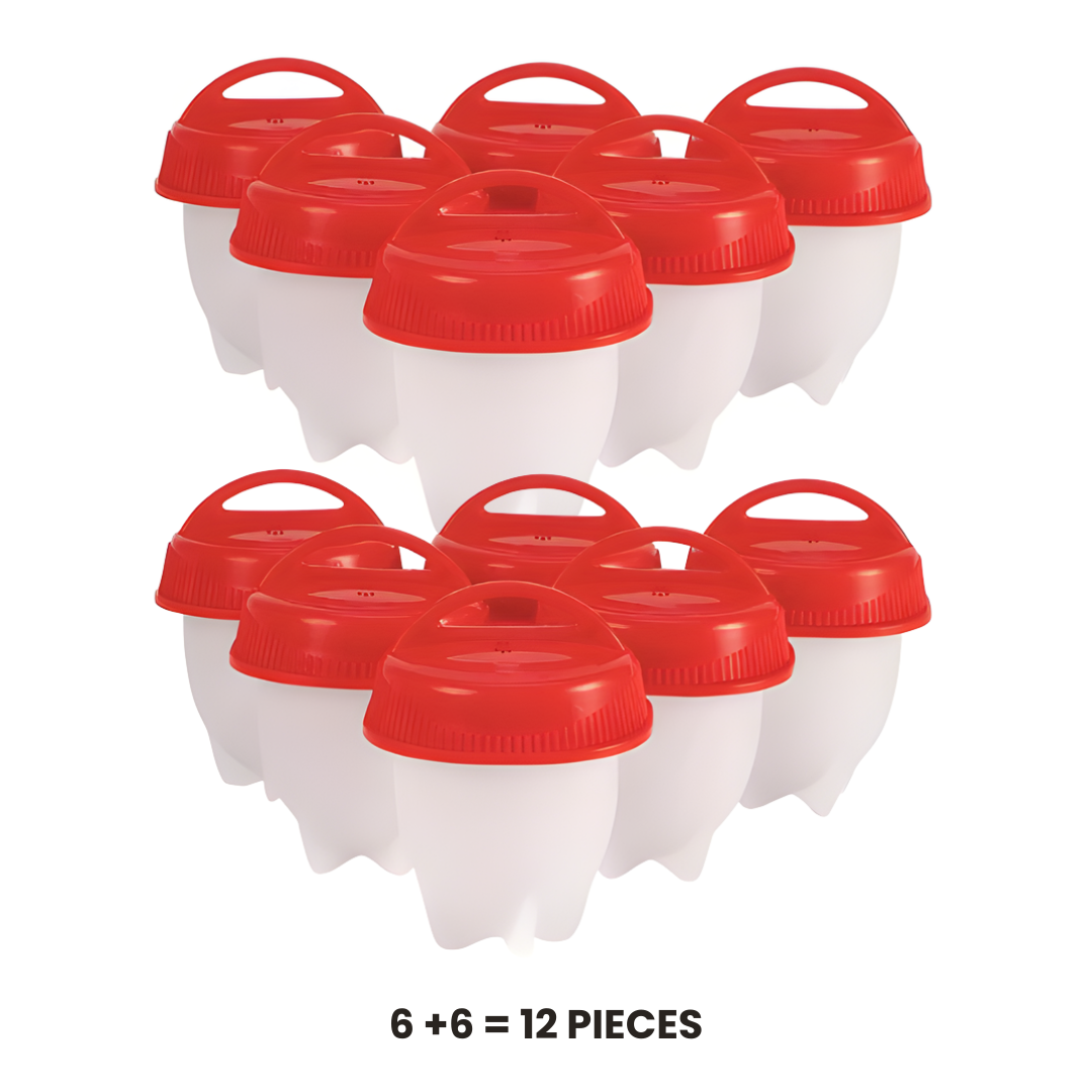 Silicone Egg Poacher Set Reusable