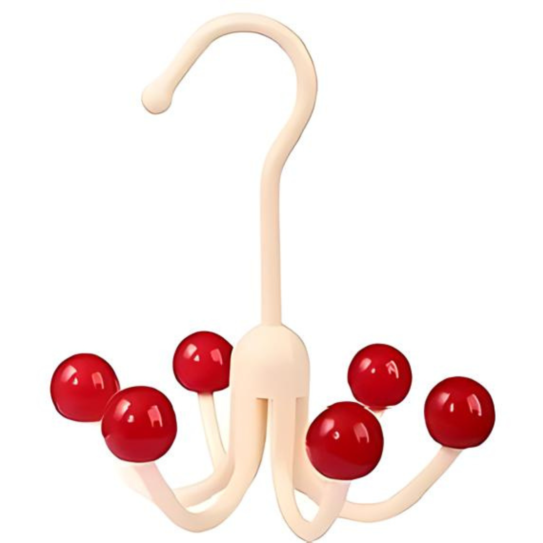HangerHooks 360° Rotatable Hanger with 6 Hooks