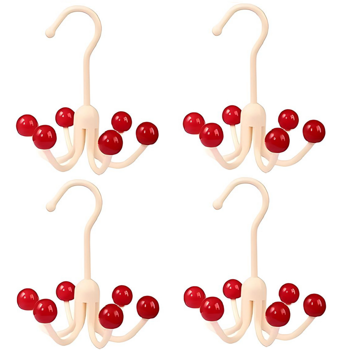 HangerHooks 360° Rotatable Hanger with 6 Hooks
