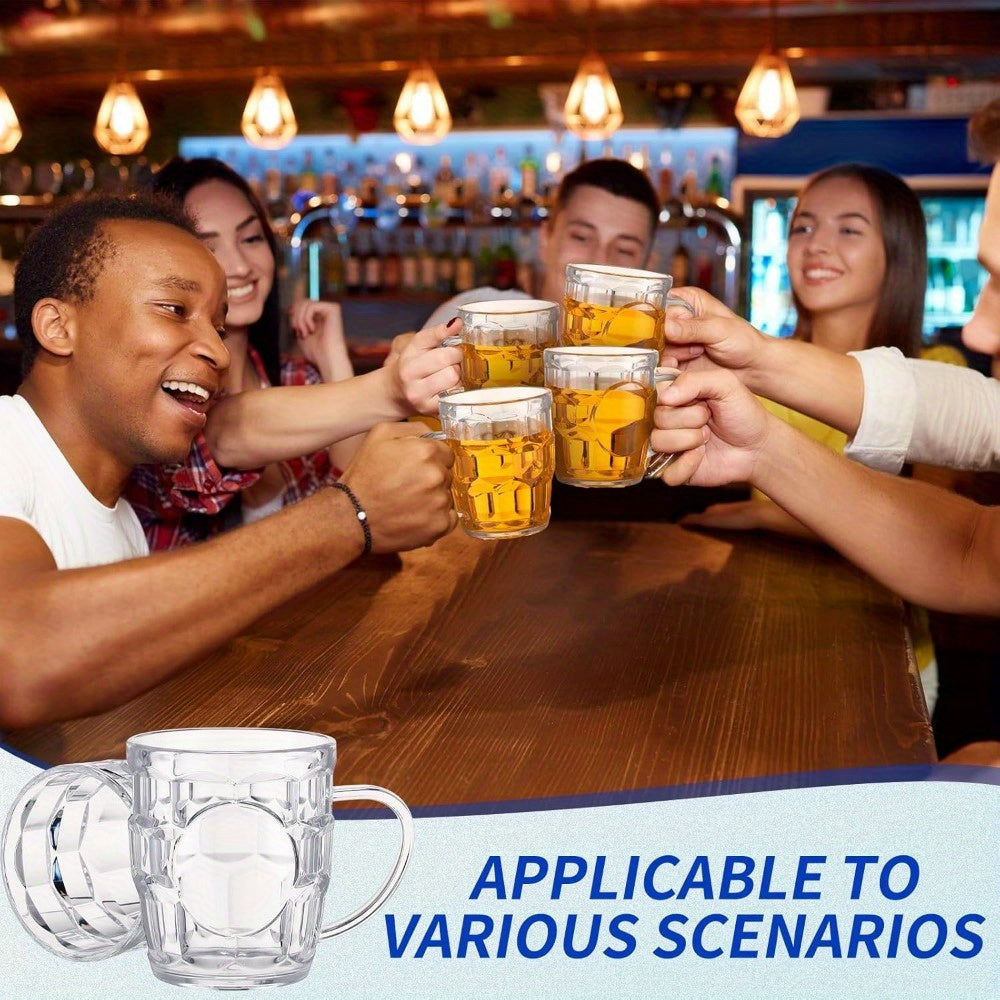Oktoberfest beer mugs, plastic beer mug set of 6