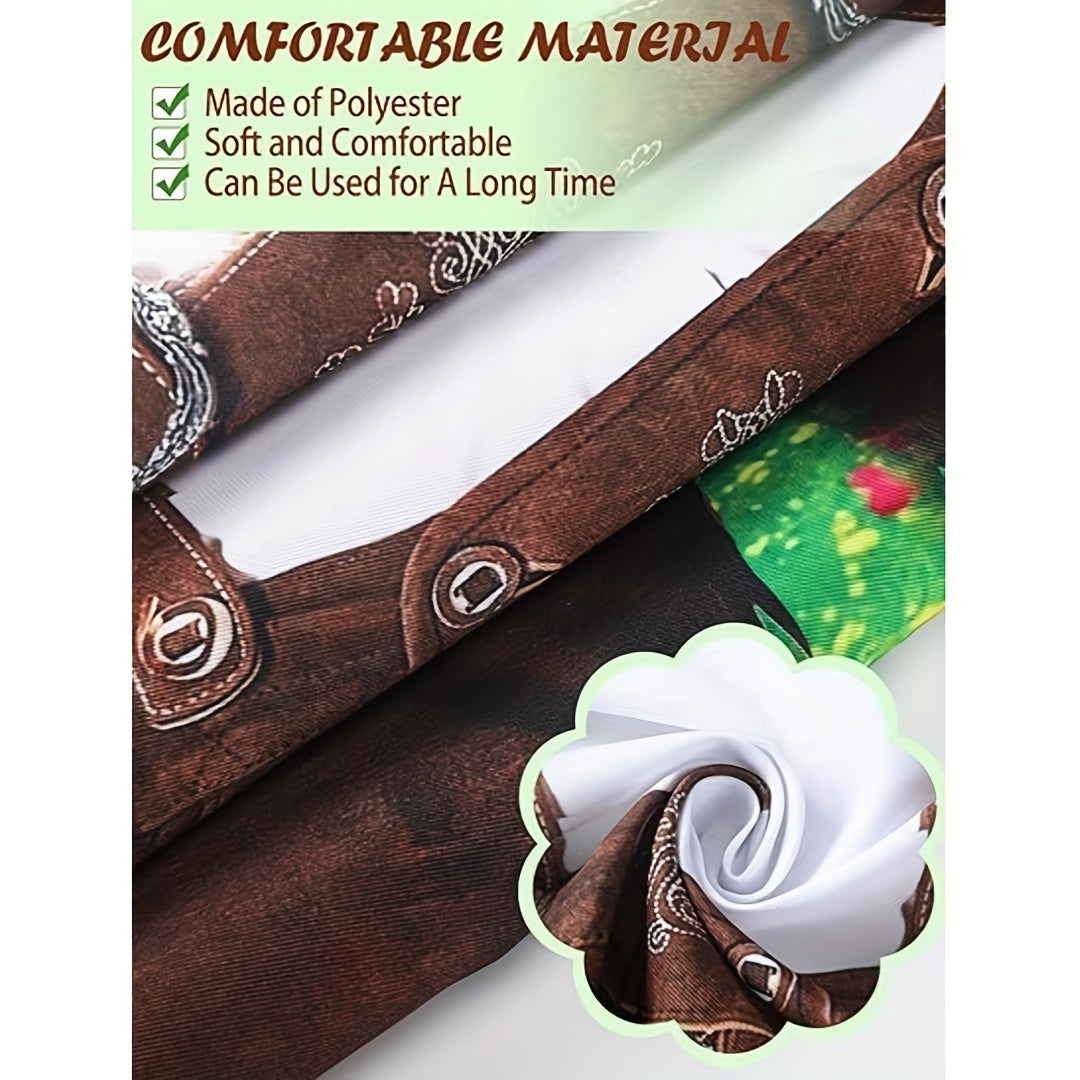 Oktoberfest Apron Set for Men & Women, 4-Piece BBQ Apron