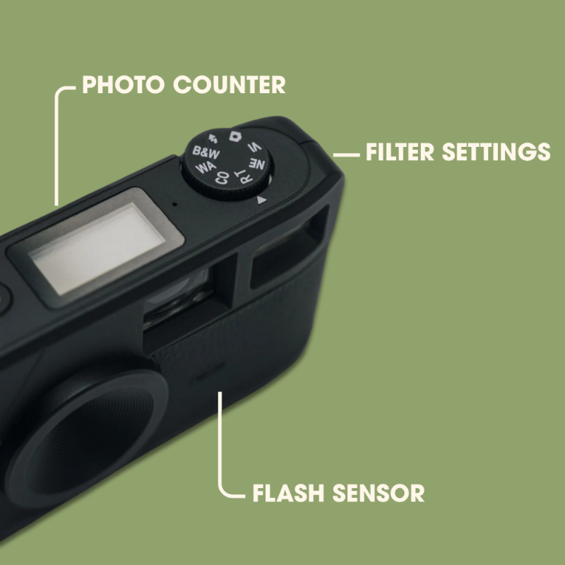 SnapCam – Compact digital camera in a retro design