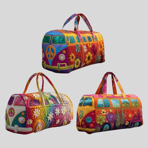 FloraVoyage Reisetasche Verschluss Detail