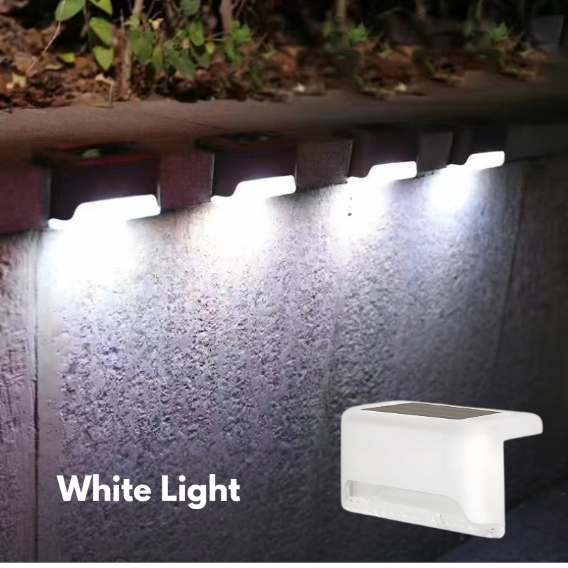 LED solar outdoor light with dusk sensor