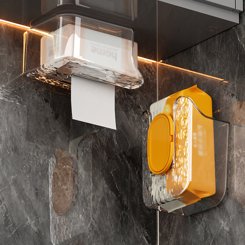 TissueStorage Wall-Mounted Paper Roll Holder No Drilling