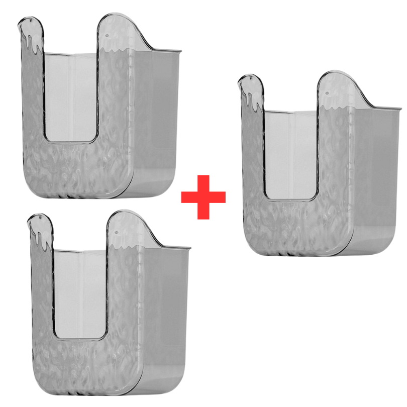 TissueStorage Wall-Mounted Paper Roll Holder No Drilling