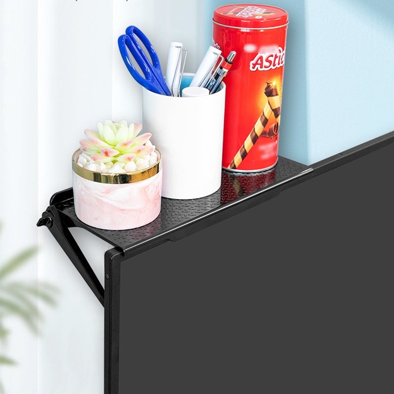 TopShelf Monitor Shelf Organizer, Foldable Screen Tray