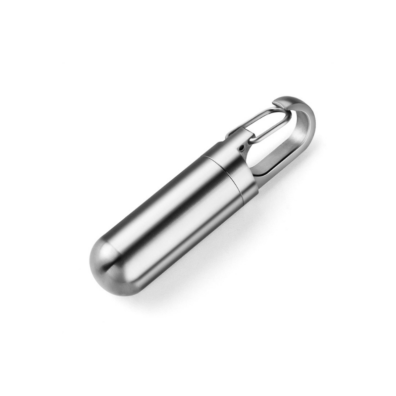 PillCapsule Stainless Steel Pill Case For On The Go