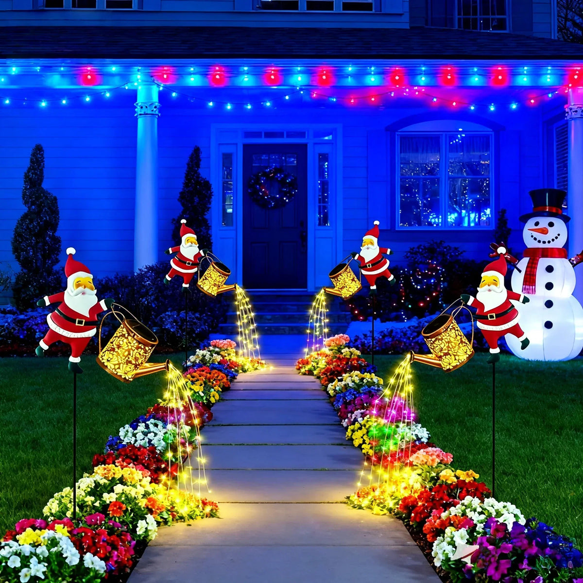 SantaKettle – Solar-powered Santa Claus garden light