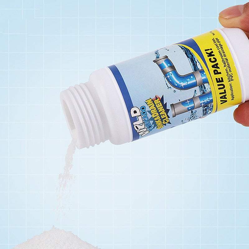 PipeCleaner Drain Cleaning Powder for Sinks and Drains
