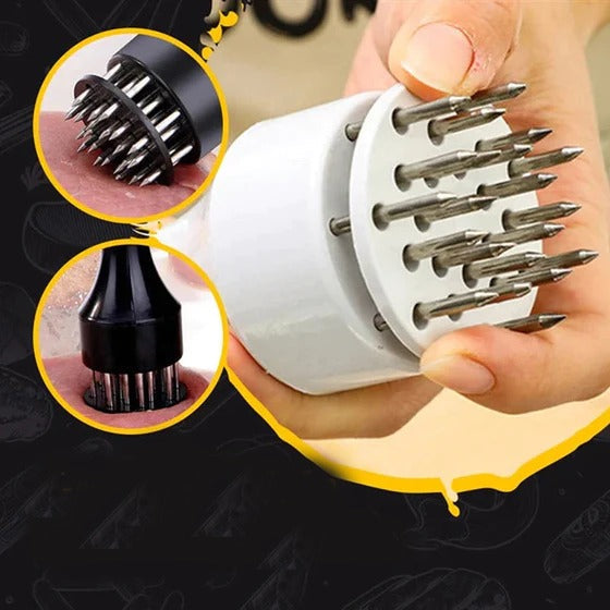 MeatMallet 21-Needle Stainless Steel Meat Tenderizer