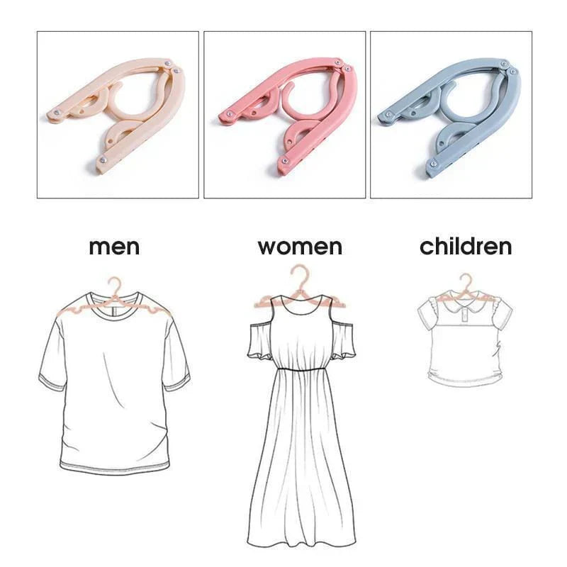 TravelHanger Foldable Travel Clothes Hanger
