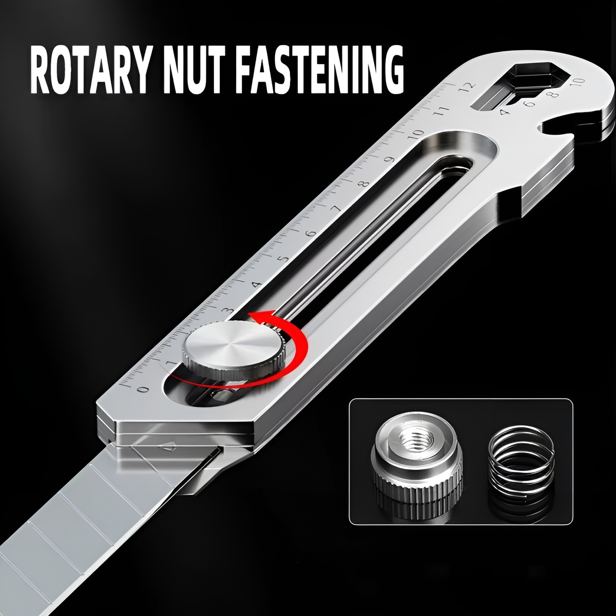 PrecisionCutter Precision Utility Knife with Stainless Steel Blade