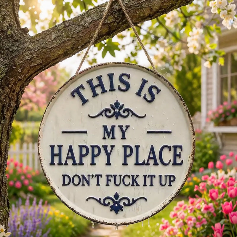 YardSign als Geschenk verpackt