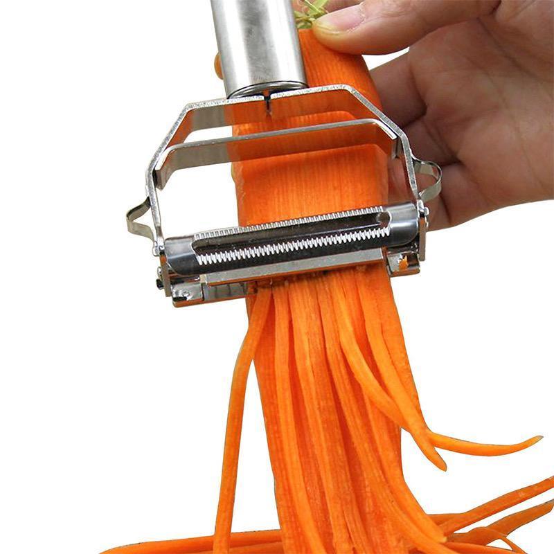MultiPeeler Stainless Steel Peeler with Julienne Blade