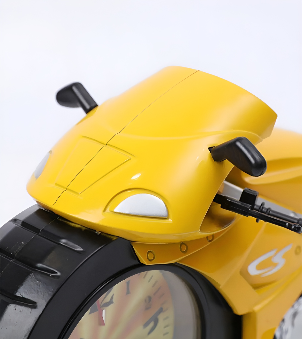 RacerClock Motorcycle Design Alarm Clock