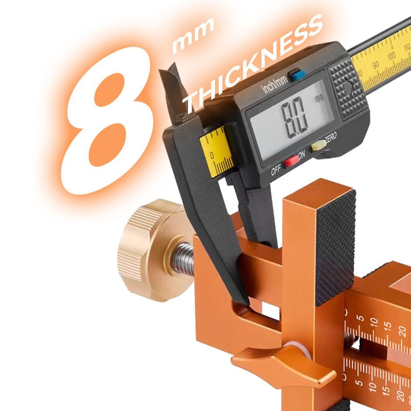 MountJig – Drilling template for cabinet fittings, precise installation