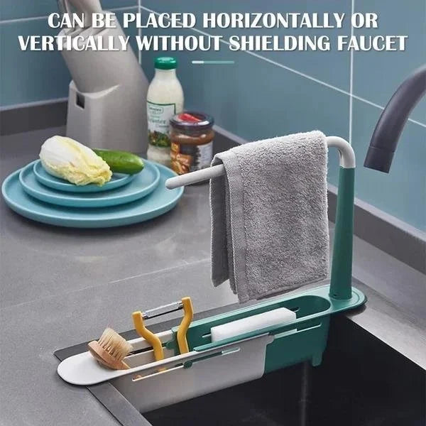 SinkRack Extendable Sink Shelf Organizer