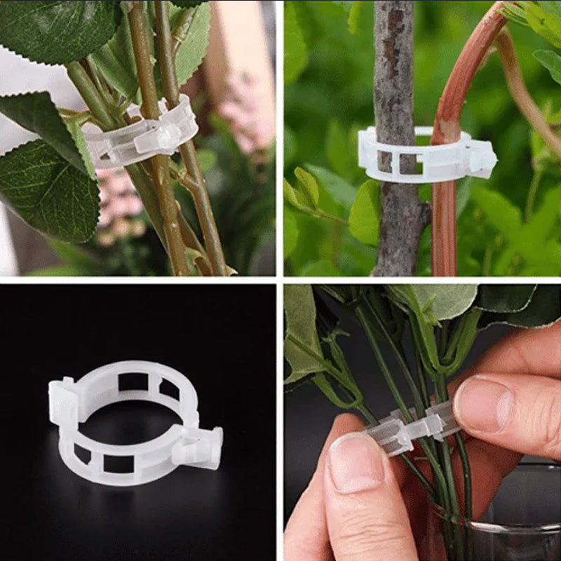 PlantClips – Reusable plant support clips, set of 100