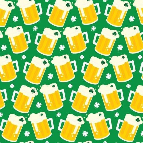 Women's Oktoberfest Dirndl Dress, Beer Mug Print with Waistband
