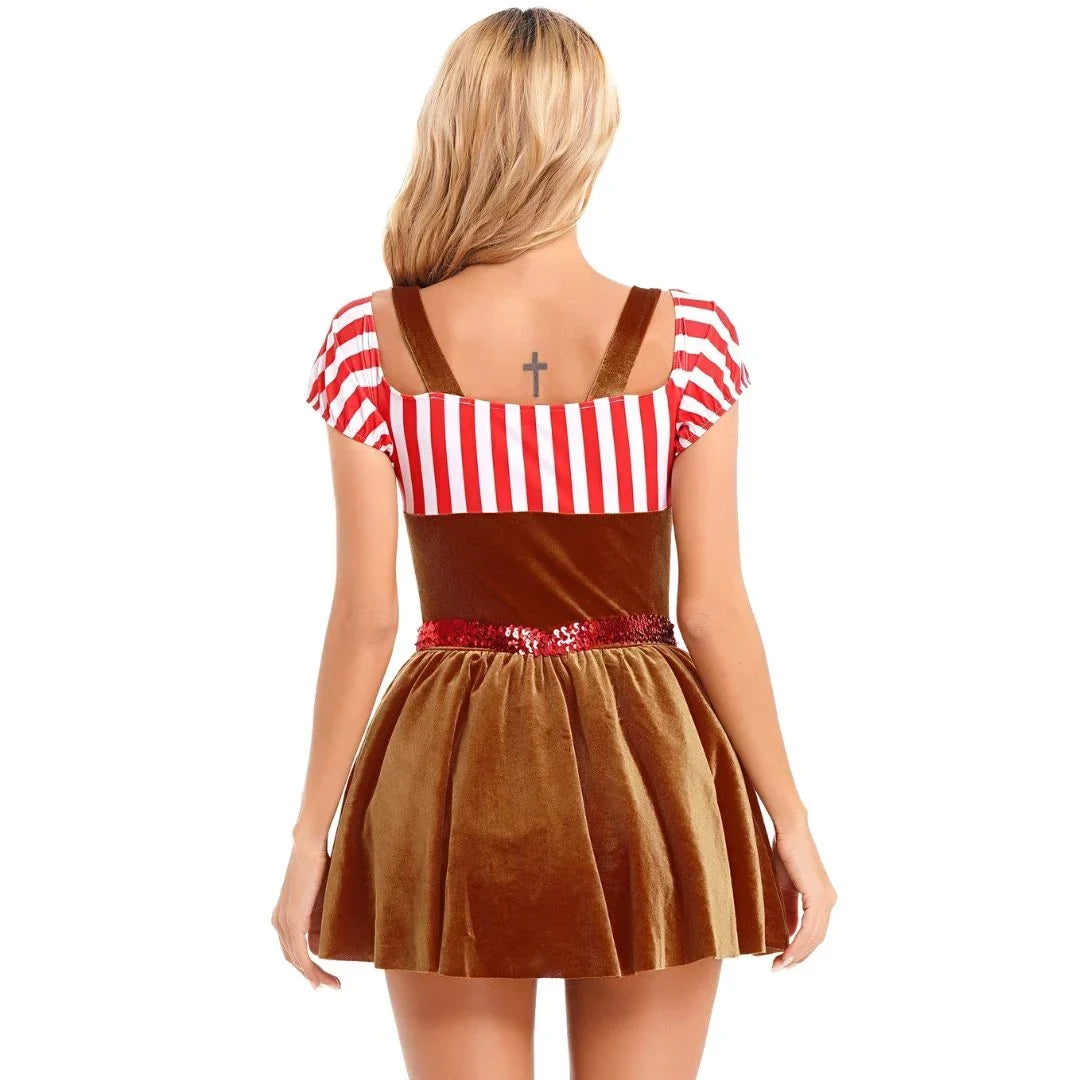 Women's Traditional Bavarian Oktoberfest Dirndl