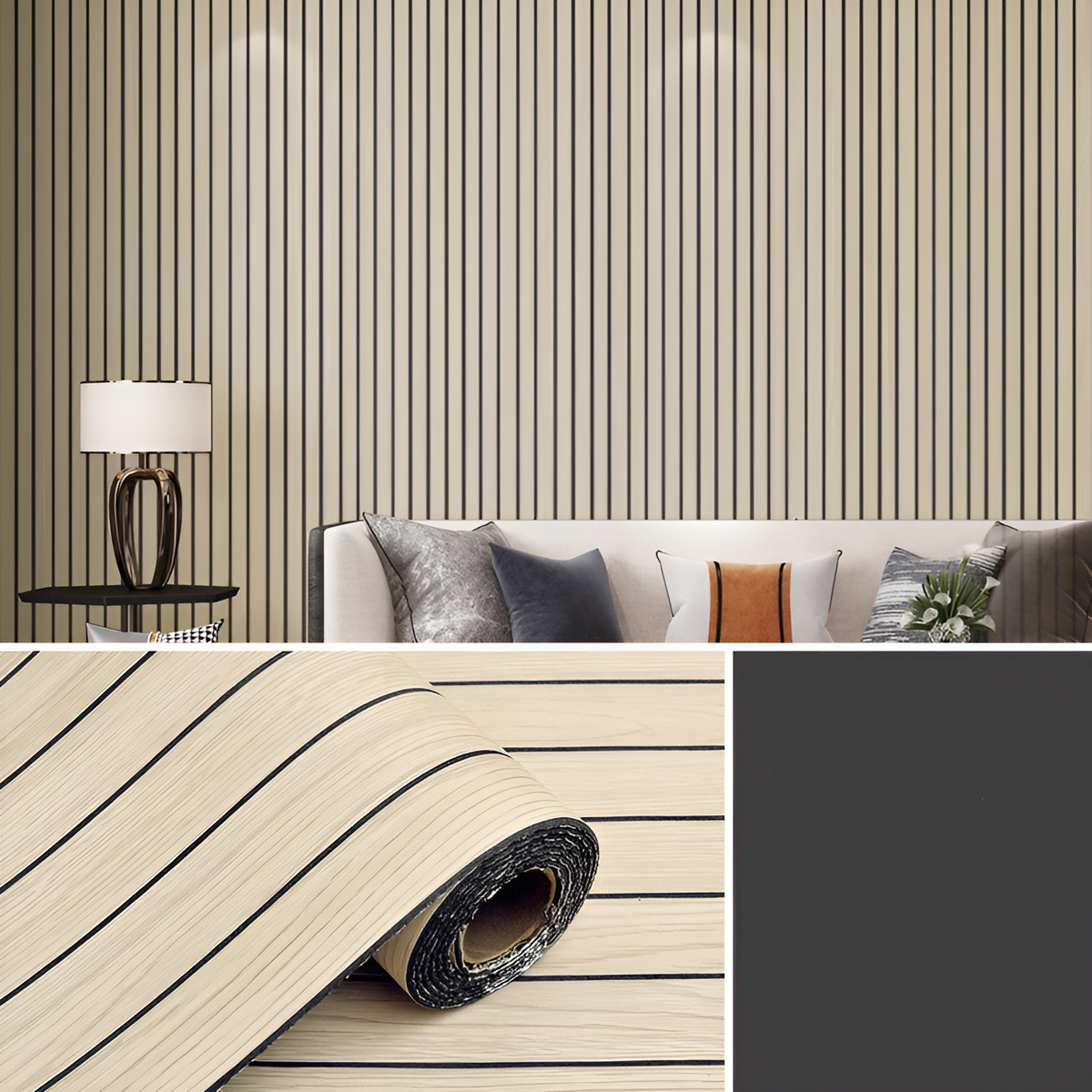 WallSticker – Self-adhesive wood-look wall decals