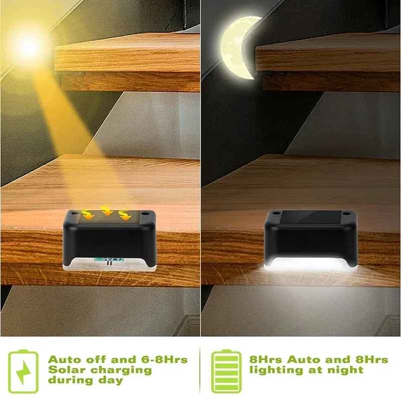 LED solar outdoor light with dusk sensor