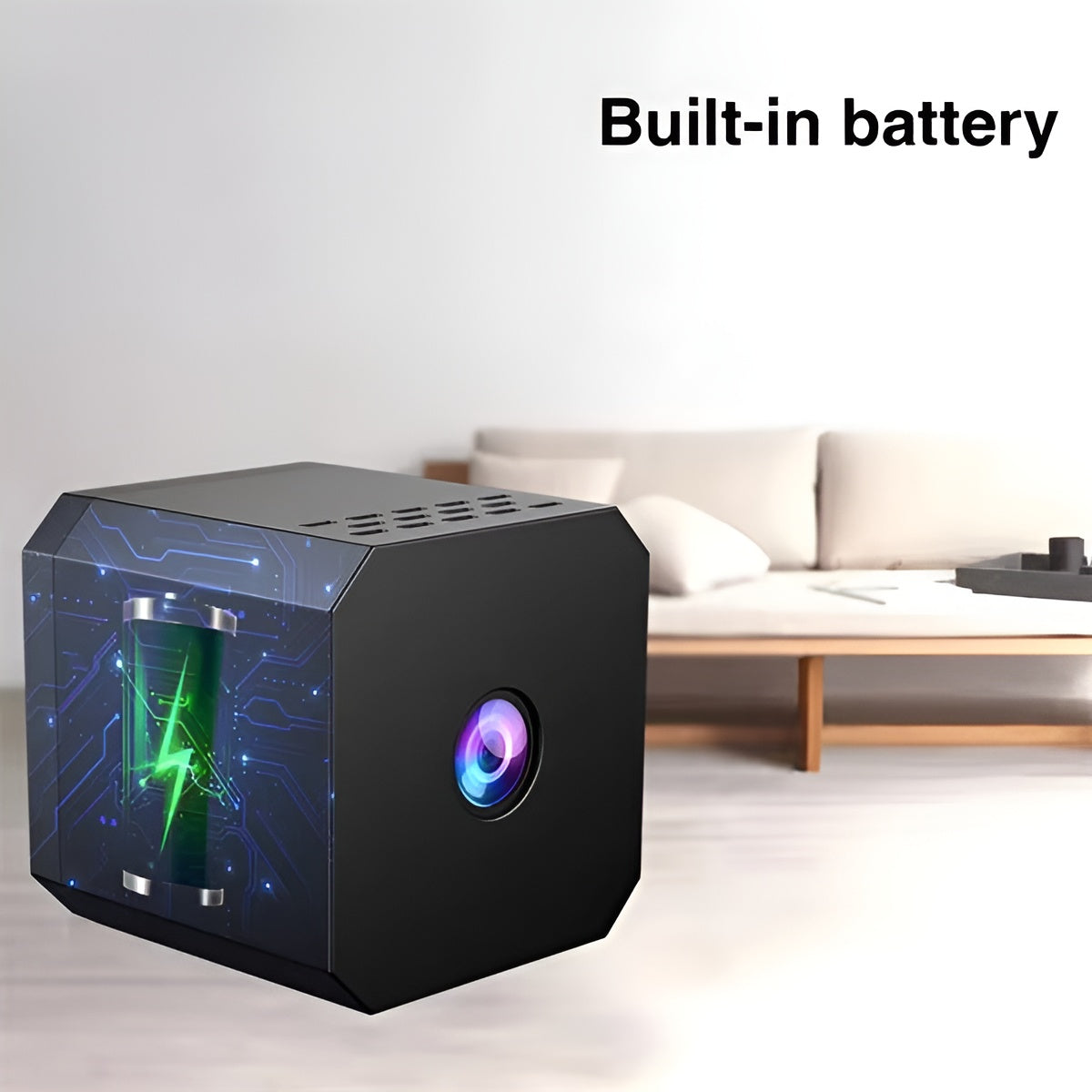 CompactCamera Wireless HD Night Vision Security Camera
