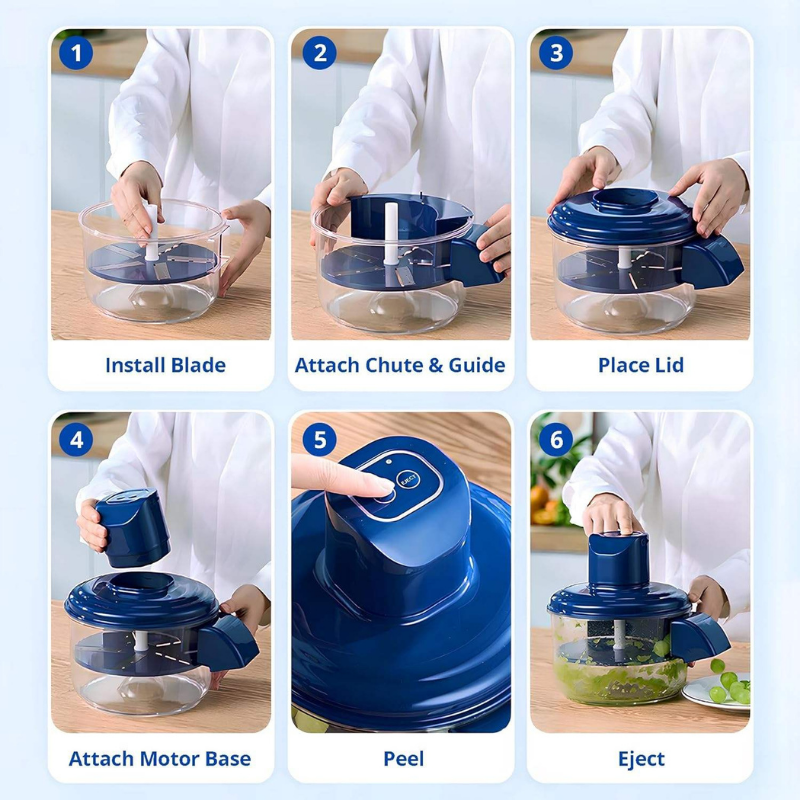 PortablePeeler – Electric Peeler for Fruit and Vegetables