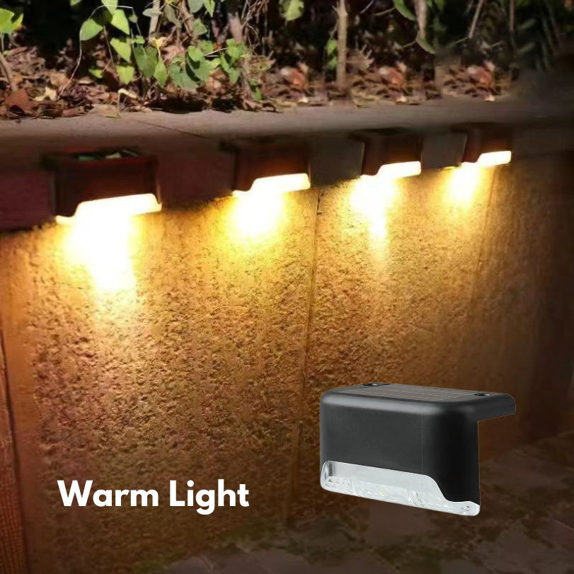 LED solar outdoor light with dusk sensor