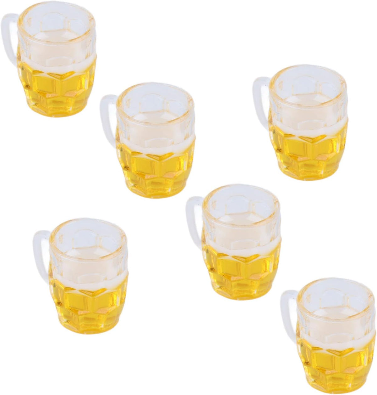 Oktoberfest Mini Beer Mug Decorations, Resin, Set of 12