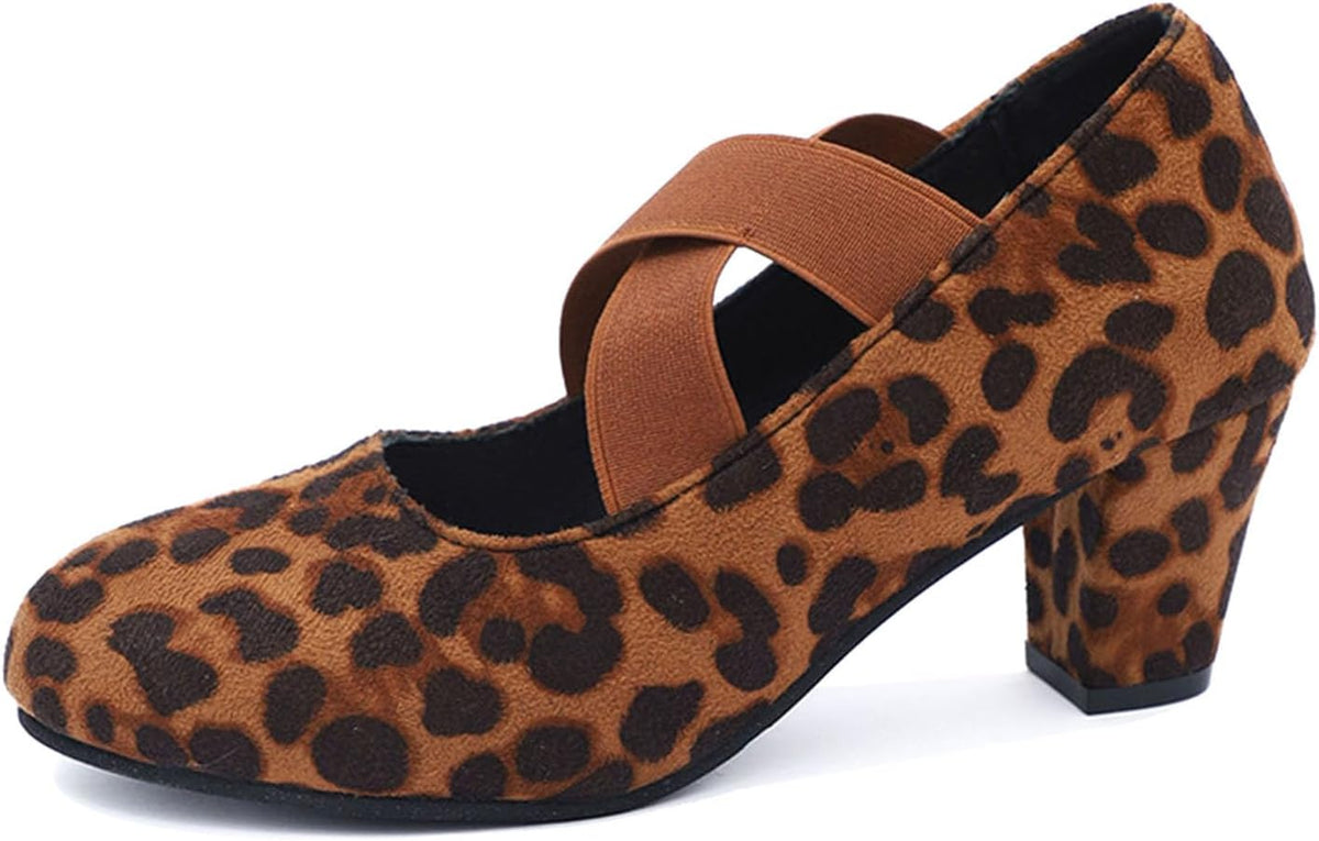 Traditional Women's Oktoberfest Shoes, Velvet Pumps with Criss-Cross Straps