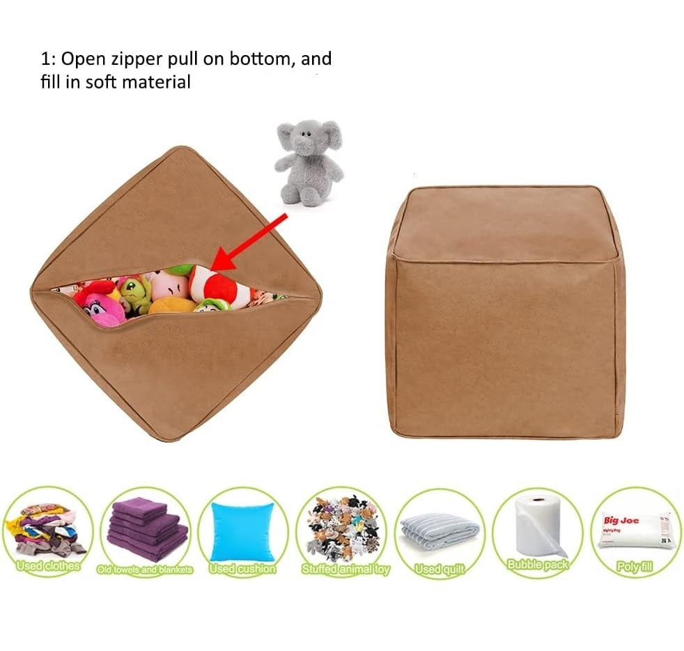 PillowBag – Multifunctional storage bag and pouf