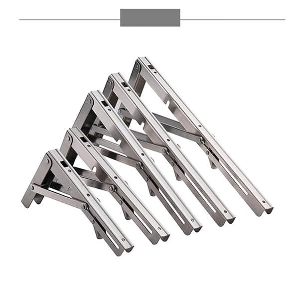 EasyFold – Foldable stainless steel shelf bracket