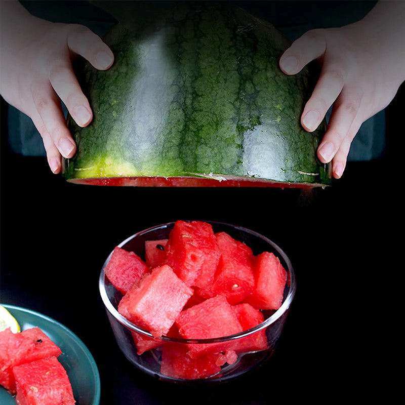FruitCutter 2-in-1 Fruit Slicer with Fork