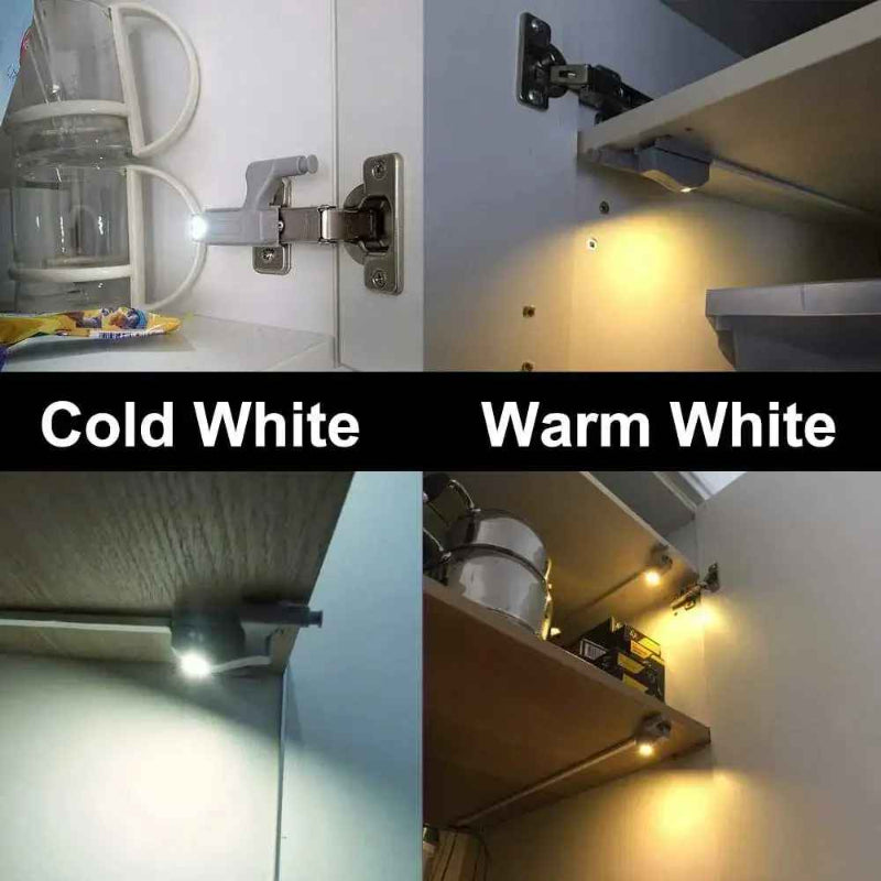 HingeLight Automatic LED Hinge Light for Cabinets