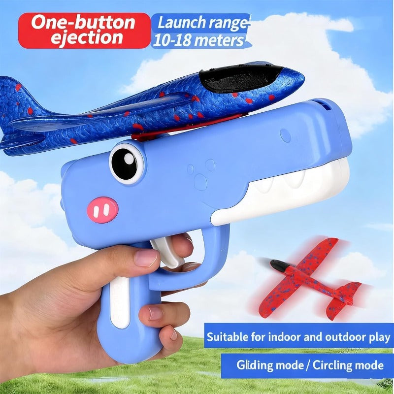 DinoBlaster – Dinosaur Airplane Launcher for Kids