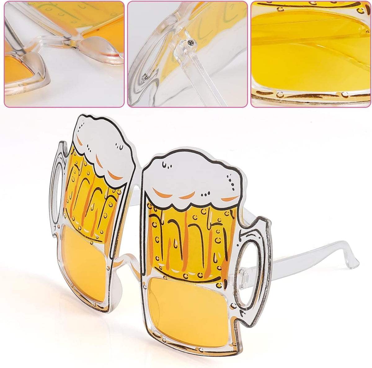 Oktoberfest Party Glasses Beer Mug Shape, Set of 9