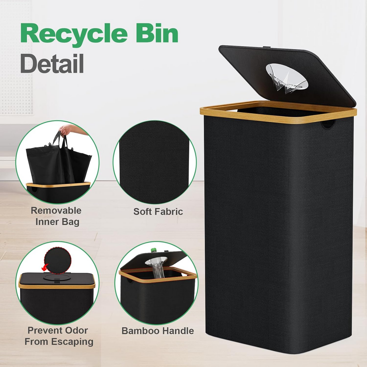CollapsibleBin abnehmbare Innentasche