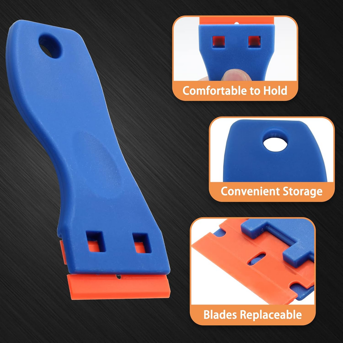 SurfaceScraper – Scraper set for scratch-free surface cleaning