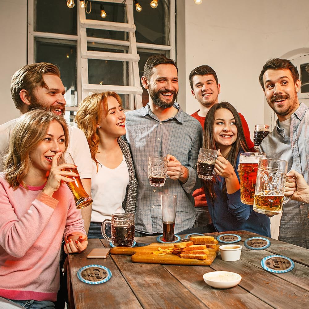 Oktoberfest Coaster Set, O'zapft is 48-piece set