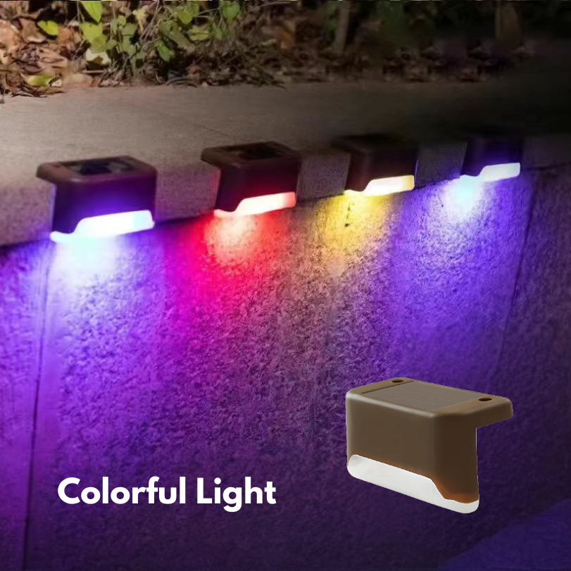 LED solar outdoor light with dusk sensor